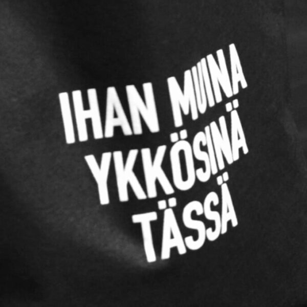 Ihan muina ykkösinä tässä -kassi