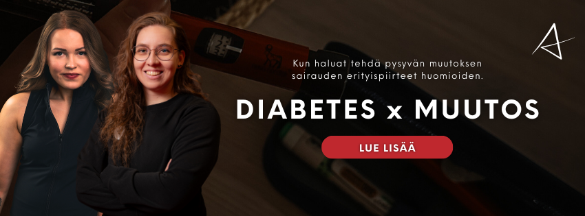 Diabetes x muutos