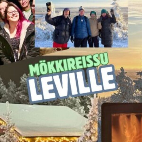 Talven 2026 mökkeily Levillä, koko viikko