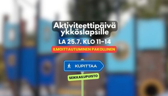 Aktiviteettipäivä ykköslapsille
