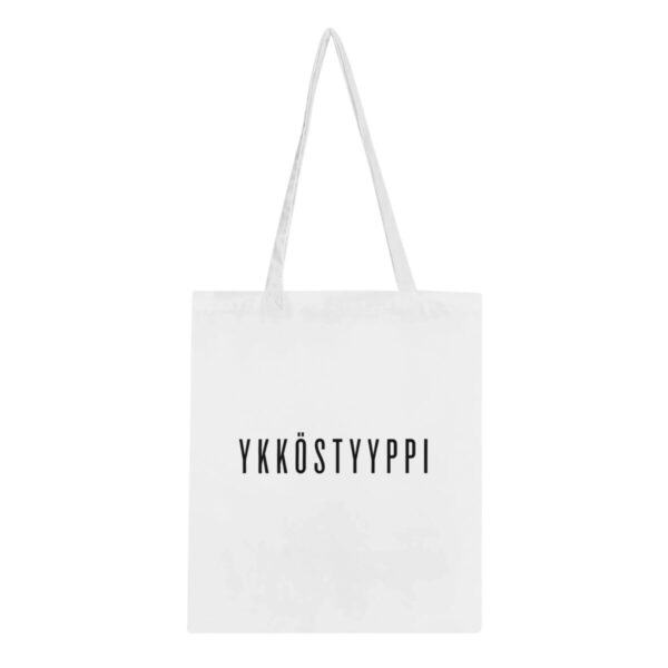 YKKÖSTYYPPI kangaskassi